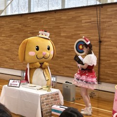 福島県郡山市のクリスマス会に、ゆるキャラ＆バルーンパフォーマーコンビを派遣しました！